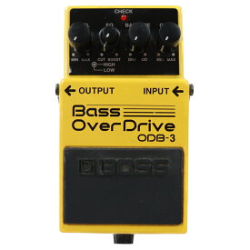 【中古】ベースオーバードライブ エフェクター BOSS ODB-3 Bass OverDrive ベースエフェクター