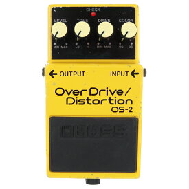 【中古】オーバードライブ ディストーション エフェクター BOSS OS-2 OverDrive Distortion ギターエフェクター