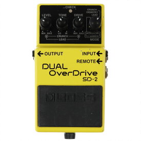 【中古】 オーバードライブ エフェクター BOSS SD-2 DUAL Over Drive ギターエフェクター