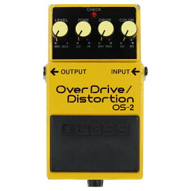 【中古】オーバードライブ ディストーション エフェクター BOSS OS-2 OverDrive Distortion ギターエフェクター
