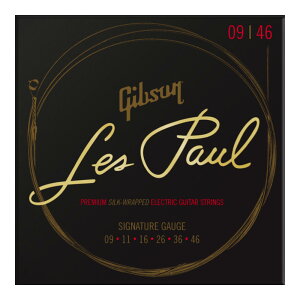 GIBSON SEG-LES Les Paul Premium Electric Guitar Strings Signature Gauge GLM^[