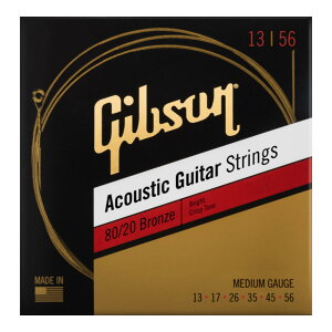 GIBSON SAG-BRW13 80/20 Bronze Acoustic Guitar Strings Medium Gauge AR[XeBbNM^[