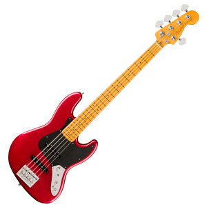 Fender tF_[ American Ultra II Jazz Bass V MN Sinister Red 5GLx[X WYx[X