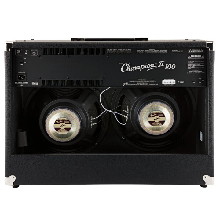 楽天市場】Fender フェンダー Champion II 100 100V JP ギターコンボ 