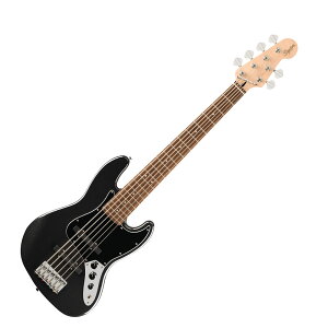Squier XNC[ XNCA Affinity Series Jazz Bass VI LRL Black Metallic GLx[X WYx[X 6x[X