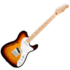 Squier XNC[ XNCA Affinity Series Telecaster Thinline Maple Fingerboard White Pickguard 3-Color Sunburst GLM^[