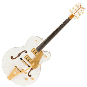 GRETSCH �O���b�` Falcon Hollow Body with String-Thru Bigsby and Gold Hardware Ebony Fingerboard White �G���L�M�^�[