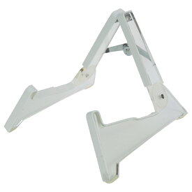 【訳あり】 KIWAYA ギタースタンド クリア Guitar Stand Clear アウトレット 透明で写真映えする折りたたみ型ギタースタンド