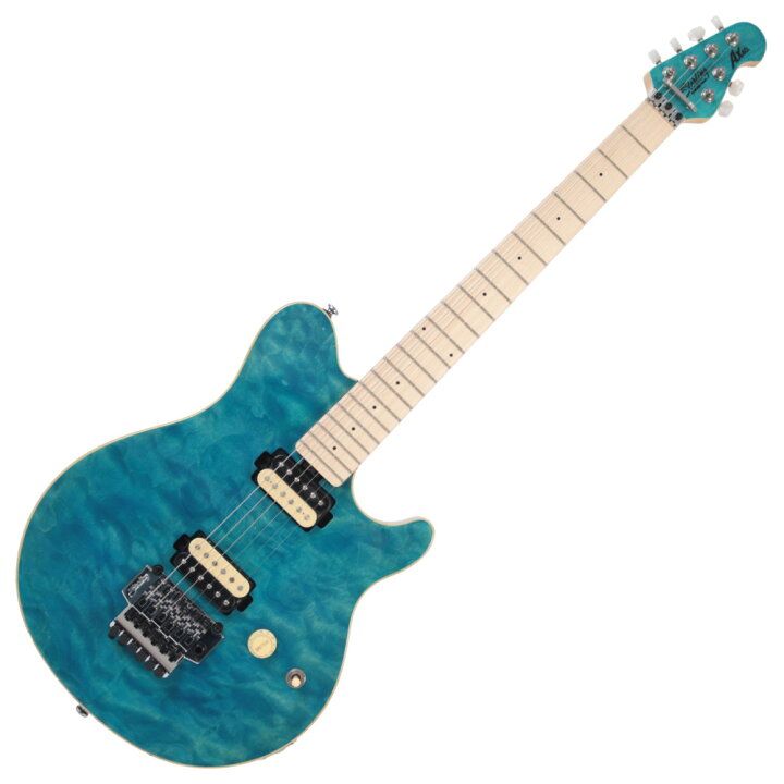 楽天市場】Sterling by MUSICMAN AX40-TBL-M AXIS Trans Blue JAPAN 