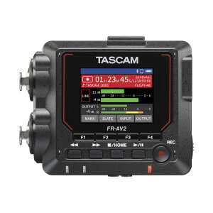 TASCAM �^�X�J�� FR-AV2 32�r�b�g�t���[�g�Ή� 2ch �|�[�^�u���t�B�[���h���R�[�_�[ �^�C���R�[�h�W�F�l���[�^�[