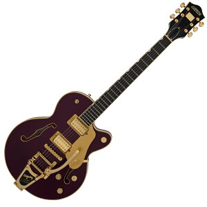 GRETSCH Ob` Broadkaster Jr. LX Center Block with String-Thru Bigsby and Gold Hardware Ebony Fingerboard Blackberry JP GLM^[