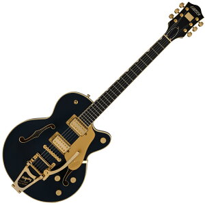 GRETSCH Ob` Broadkaster Jr. LX Center Block with String-Thru Bigsby and Gold Hardware Ebony Fingerboard Midnight Sapphire JP GLM^[
