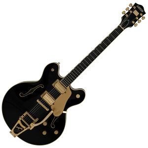 GRETSCH �O���b�` Broadkaster LX Center Block with String-Thru Bigsby and Gold Hardware Ebony Fingerboard Black JP �G���L�M�^�[