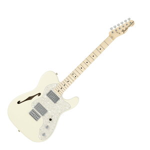 Fender tF_[ Made in Japan Traditional 70s Telecaster Thinline MN Olympic White GLM^[