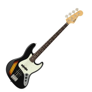 Fender tF_[ Made in Japan Traditional 2025 Collection 60s Jazz Bass RW Competition Black 3-Color Sunburst GLx[X