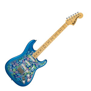 Fender tF_[ Made in Japan Limited Stratocaster MN Blue Flower GLM^[