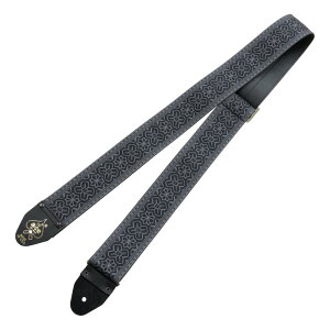 D'Andrea �_���h���A Ace Guitar Straps ACE-15 Greenwich Black �M�^�[�X�g���b�v
