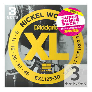 y3ZbgpbNzD'Addario 09-46 EXL125-3DBP Super Light Top GLM^[ 3Zbg{[iXpbN
