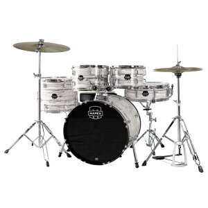 MAPEX CybNX COMET DRUM SET CM5294FTCFI White Marble Wood hZbg