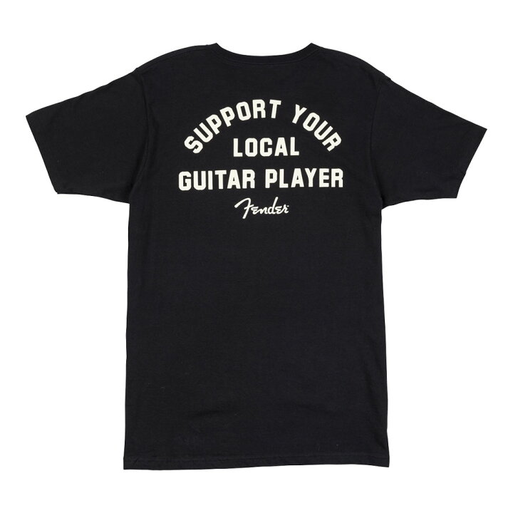 楽天市場】Fender フェンダー Support Your Local Guitar Player Tee 