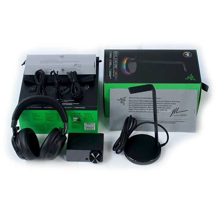 楽天市場】【中古】 ヘッドホン Razer Kraken V4 Pro + Base Station 
