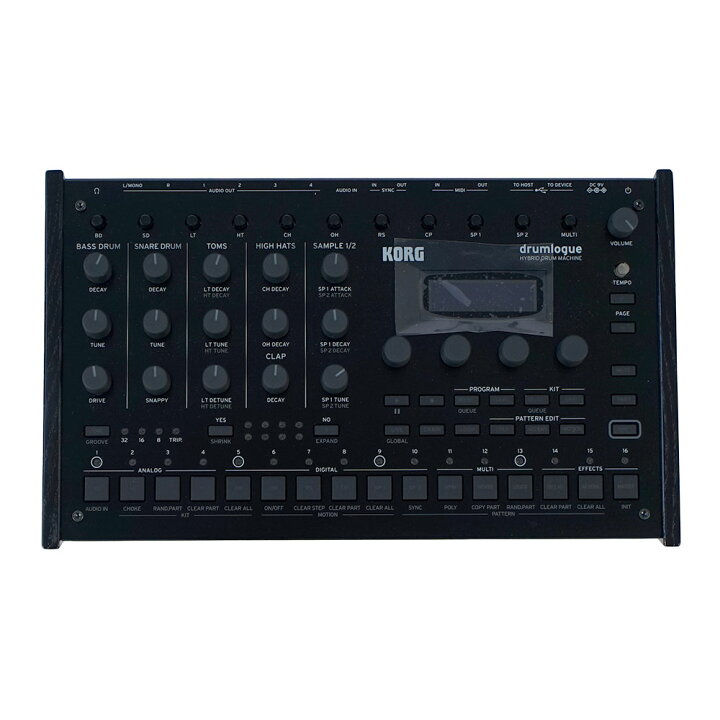 楽天市場】【再生品】 KORG DRUMLOGUE ハイブリッドドラムマシン 