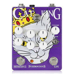 Fuzzrocious Pedals �t�@�Y���V���X�y�_���Y Cat King �f�B�X�g�[�V���� �M�^�[�G�t�F�N�^�[