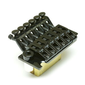 GRAPH TECH PN-0080-B0 Ghost LB63 Floyd Rose Bridge W/Piezo Pickup Saddles Black ubW