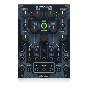�x�����K�[ ���[�����b�N���W���[�� BEHRINGER SWORDS ���[�����b�N�p�}���`���[�h�t�B���^�[���W���[��