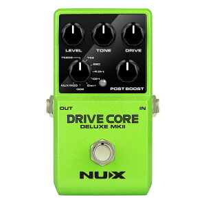 NUX j[GbNX Drive Core Deluxe MKII 8-way OD combination pedal I[o[hCu M^[GtFN^[