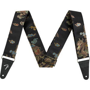 Fender tF_[ SATIN DRAGON STRAP BLK M^[Xgbv ubN