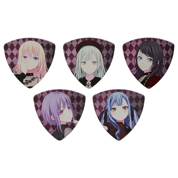 SCHECTER シェクター BanG Dream! Ave Mujica バンドリ！ アベムジカ メンバー5人 ギターピック 5枚セット