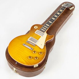 【中古】 エレキギター Gibson Custom Shop Historic Collection 1959 Les Paul Reissue Green Lemon Fade VOS Hand Selected 60th Anniversary 2019年製 ギブソン レスポール