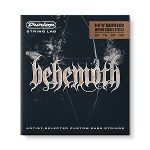 JIM DUNLOP �W���_�����b�v BEHYN50105 Behemoth Hybrid Wound Nickel Bass Strings 50-105 �G���L�x�[�X��