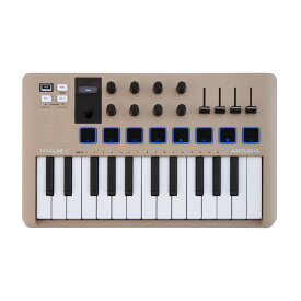 ARTURIA MiniLab 3 CHAMPAGNE シャンパーニュカラー USB/MIDIキーボード パッド コントローラー 【Analog Lab Intro他バンドルソフト付き】
