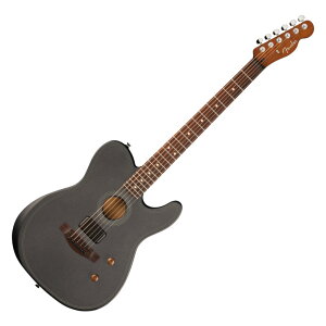 Fender �t�F���_�[ FSR Acoustasonic Standard Telecaster Charcoal Frost Metallic �G���N�g���b�N�A�R�[�X�e�B�b�N�M�^�[