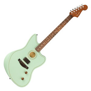 Fender �t�F���_�[ FSR Acoustasonic Standard Jazzmaster Surf Green �G���N�g���b�N�A�R�[�X�e�B�b�N�M�^�[