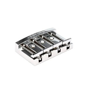 ALLPARTS �I�[���p�[�c BB-3341-010 Leo Quan Badass I Bass Bridge 4-String Chrome �x�[�X�u���b�W