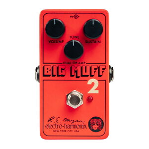 �G�t�F�N�^�[ ELECTRO-HARMONIX Big Muff Pi 2 �G���N�g���[�n�[���j�N�X �r�b�O�}�t2 �t�@�Y Dual Op-Amp Fuzz