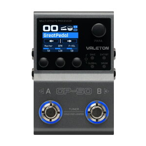 VALETON ���F�C���g�� GP-50 �}���`�G�t�F�N�^�[