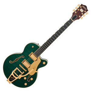 GRETSCH �O���b�` Broadkaster Jr. LX Figured Center Block with String-Thru Bigsby and Gold Hardware Ebony Fingerboard Tropic Aura �G���L�M�^�[