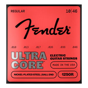 Fender �t�F���_�[ 1250R UltraCore 1250 Electric Guitar Strings 10-46 �G���L�M�^�[��