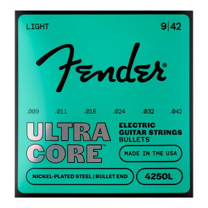 Fender �t�F���_�[ 4250L UltraCore 4250 Bullet Electric Guitar Strings 09-42 �G���L�M�^�[��