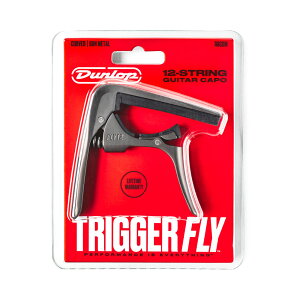 Jim Dunlop �W���_�����b�v TRIGGER FLY CAPO 12-STRING GUN METAL 12���M�^�[�p�J�|�^�X�g �M�^�[�J�| �K�����^��