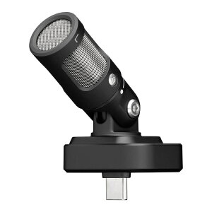 SHURE MV88 USB-C �X�e���I�}�C�N���z�� iOS Android ���Ή� USB C�[�q�ŃX�}�z�ɒ��ڑ}����X�e���I�}�C�N
