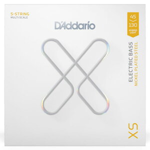 �x�[�X�� 5���}���`�X�P�[���x�[�X�p D'Addario XS Bass XSB45130MS Hybrid Light 5st 045-130 �_�_���I �R�[�e�B���O�� �t�@���h�t���b�g�p