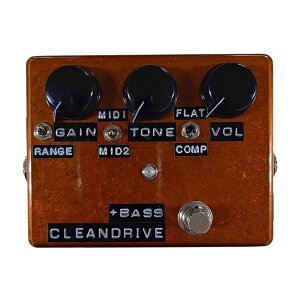 Shin's Music CLEAN DRIVE PLUS BASS COMPACT �I�[�o�[�h���C�u �x�[�X�G�t�F�N�^�[