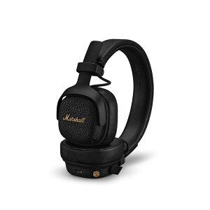 MARSHALL �}�[�V���� Milton A.N.C. Black ���C�����X�w�b�h�z�� �u���b�N Bluetooth 6.0