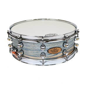 �y�󂠂�z Pearl �p�[�� USA MUSIC CITY CUSTOM MCCA1450S/C Solid Ash Shell 14x5.0 Lightning Blue Finish �X�l�A�h���� �A�E�g���b�g