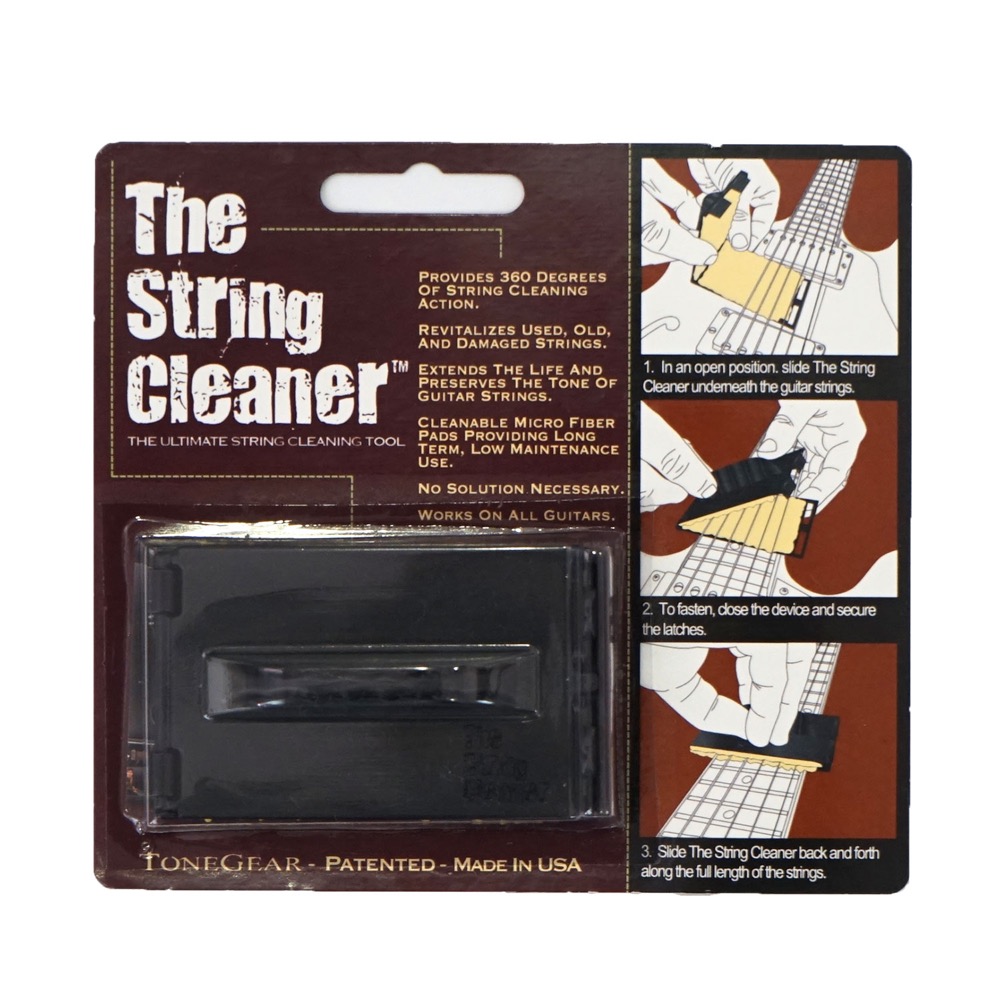弦に付着する汗や汚れを除去 TONE GEAR The 【在庫処分】 Cleaner ストリングクリーナー String 期間限定 TSC-G1